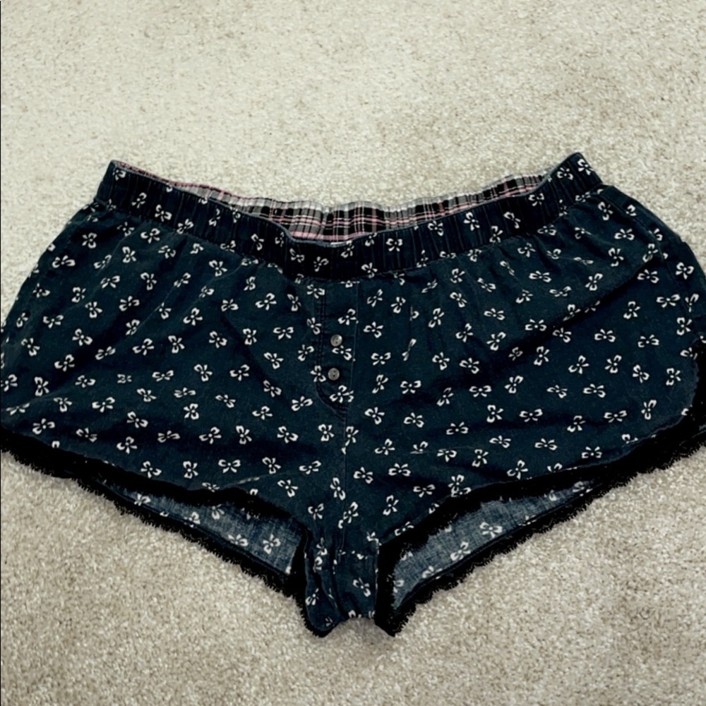 Victoria Secret Pajama Shorts Bows